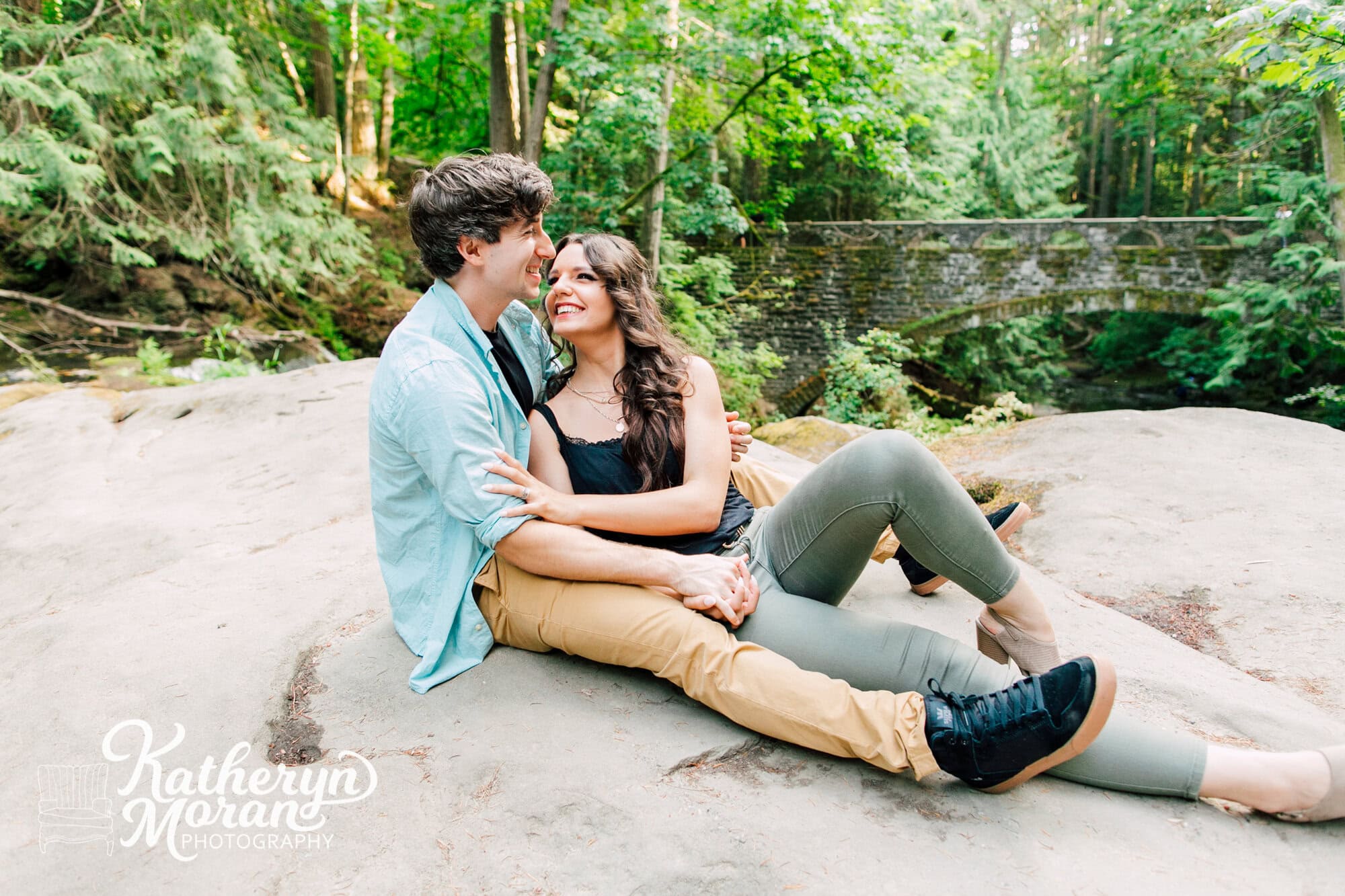 Whatcom Falls Bellingham Family Maternity Engagement Photographer Katheryn Moran Photography