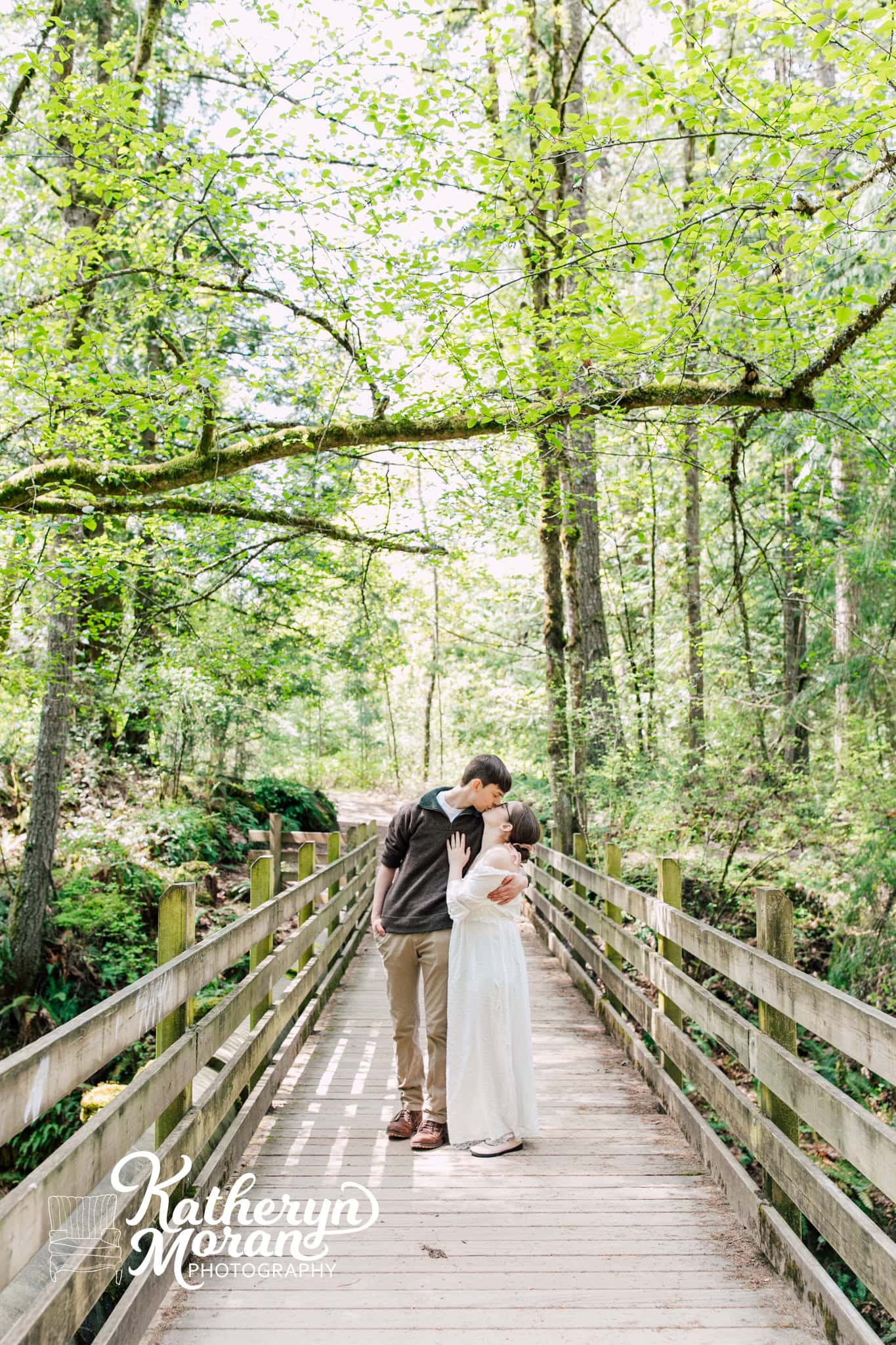 Whatcom Falls Bellingham Family Maternity Engagement Photographer Katheryn Moran Photography