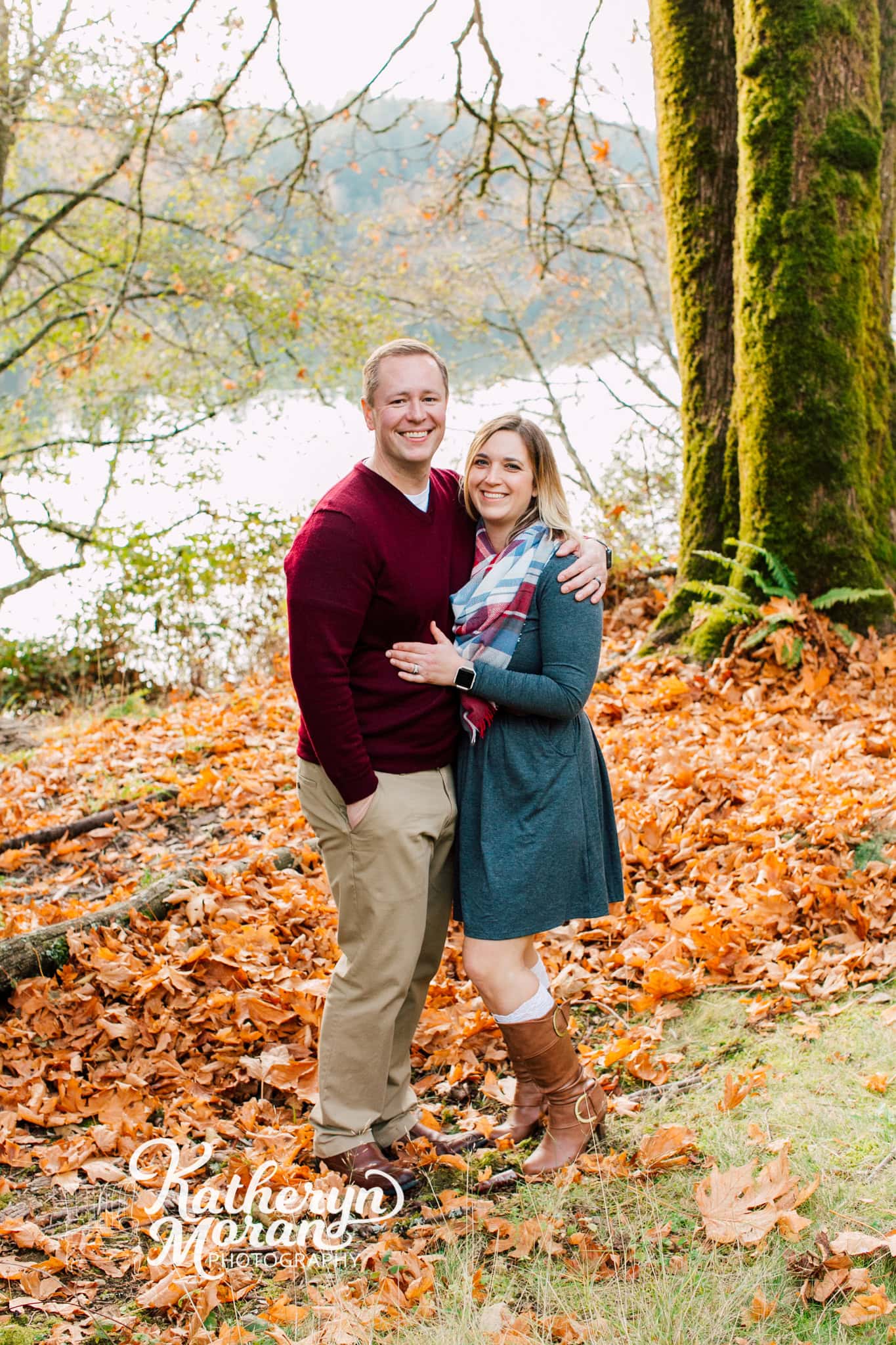 Lake Padden Park Bellingham Family Maternity Engagement Photographer Katheryn Moran Photography