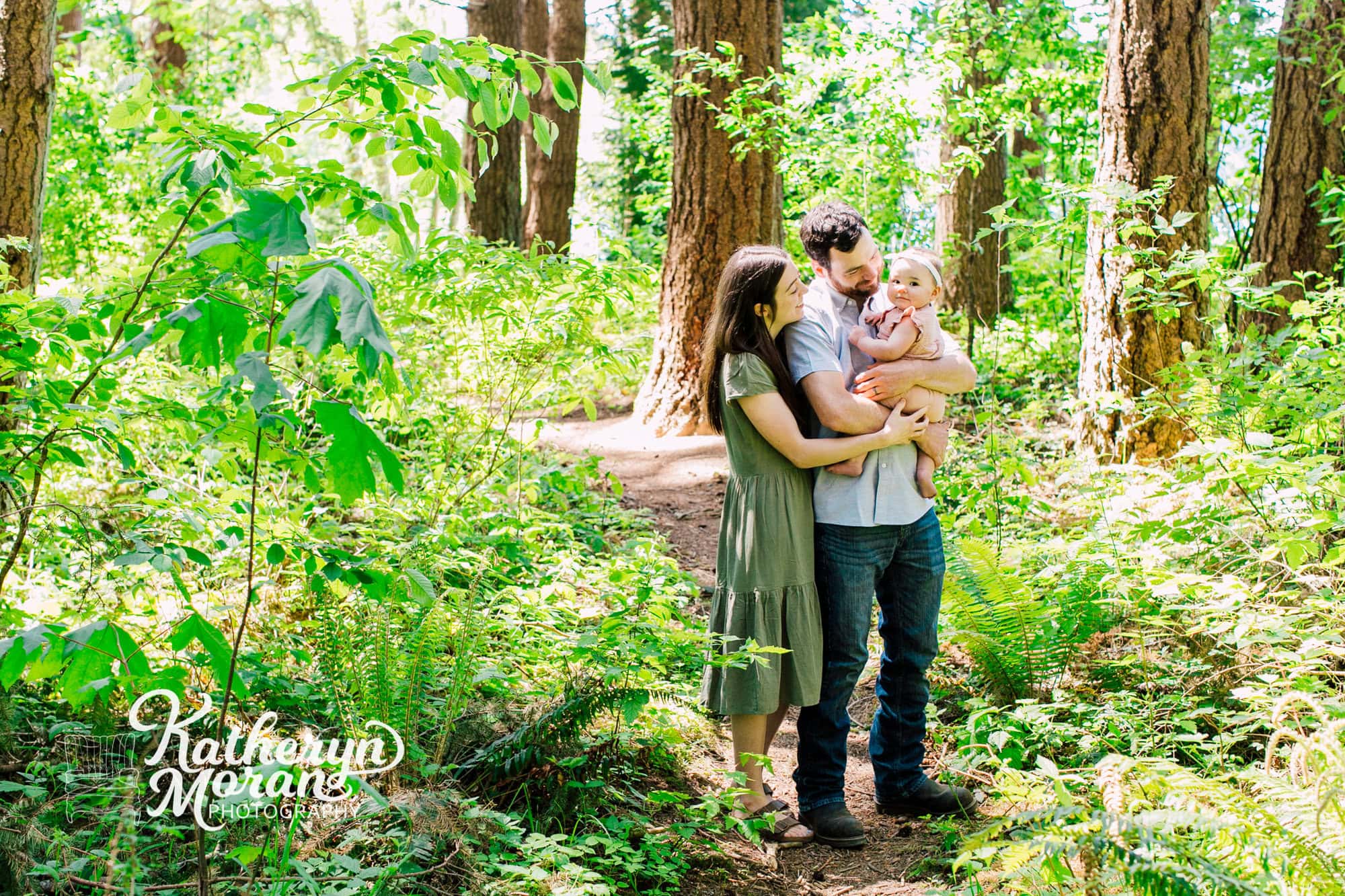 Lake Padden Park Bellingham Family Maternity Engagement Photographer Katheryn Moran Photography