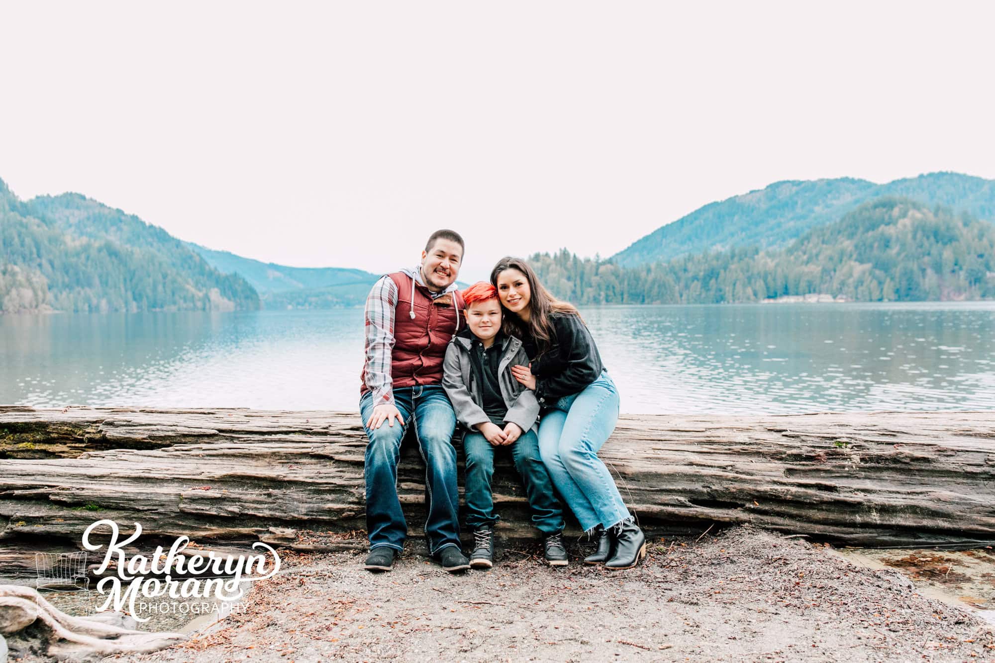 North Lake Whatcom Bellingham Family Maternity Engagement Photographer Katheryn Moran Photography