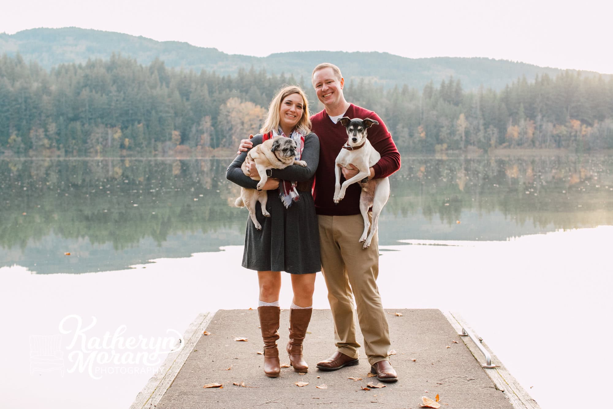 Lake Padden Park Bellingham Family Maternity Engagement Photographer Katheryn Moran Photography