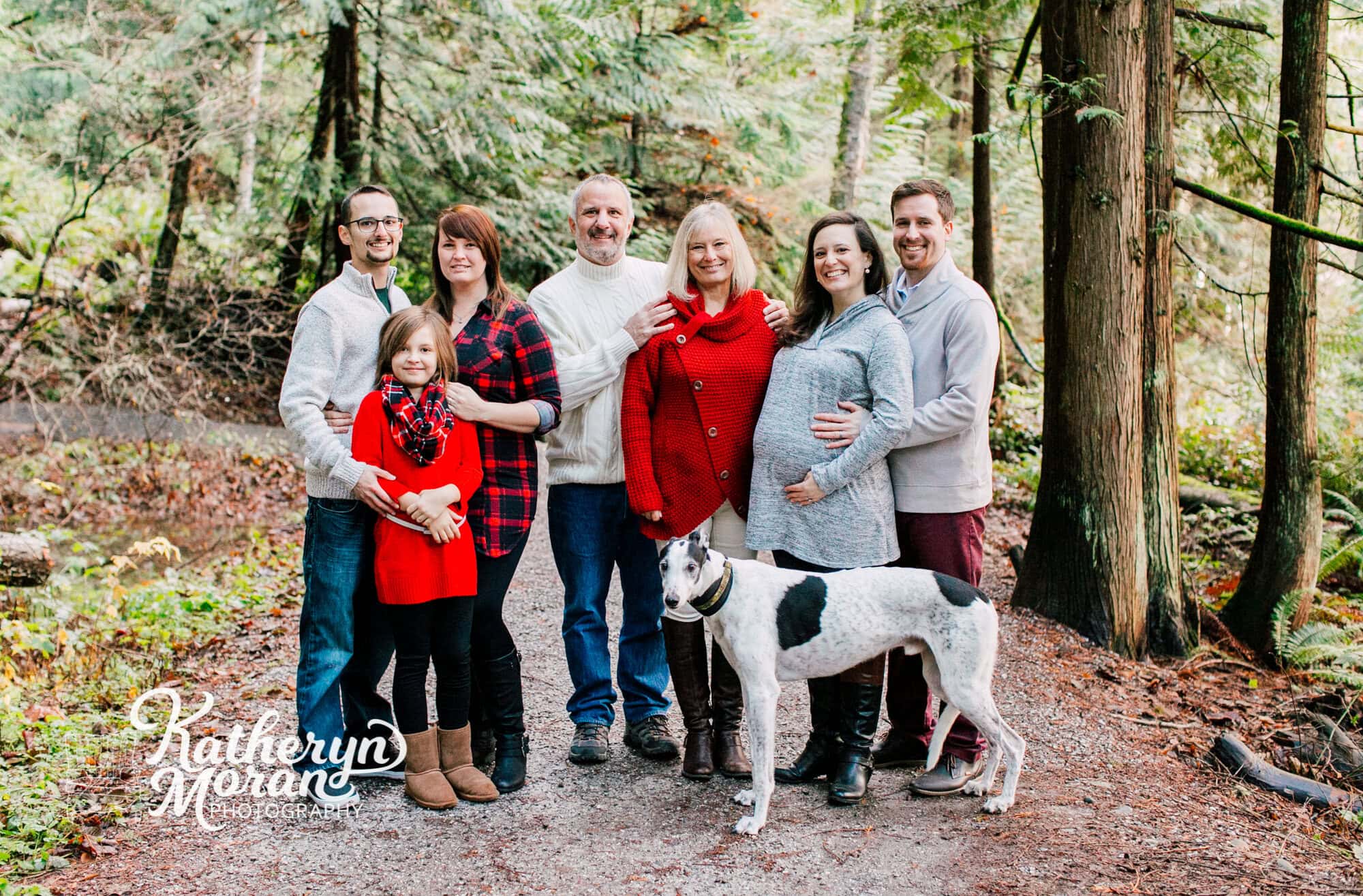 North Lake Whatcom Bellingham Family Maternity Engagement Photographer Katheryn Moran Photography