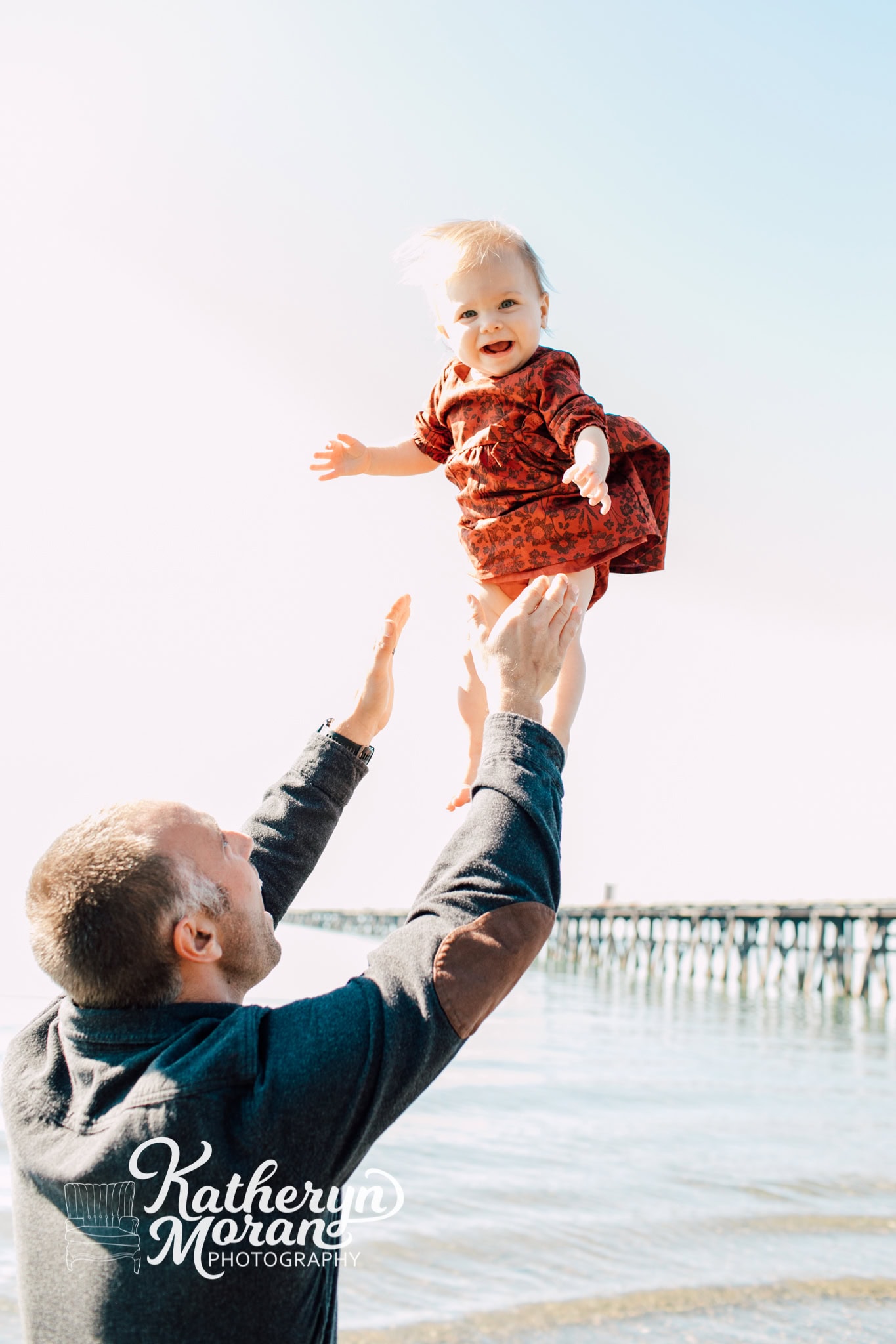 Squalicum Beach Bellingham Family Maternity Engagement Photographer Katheryn Moran Photography