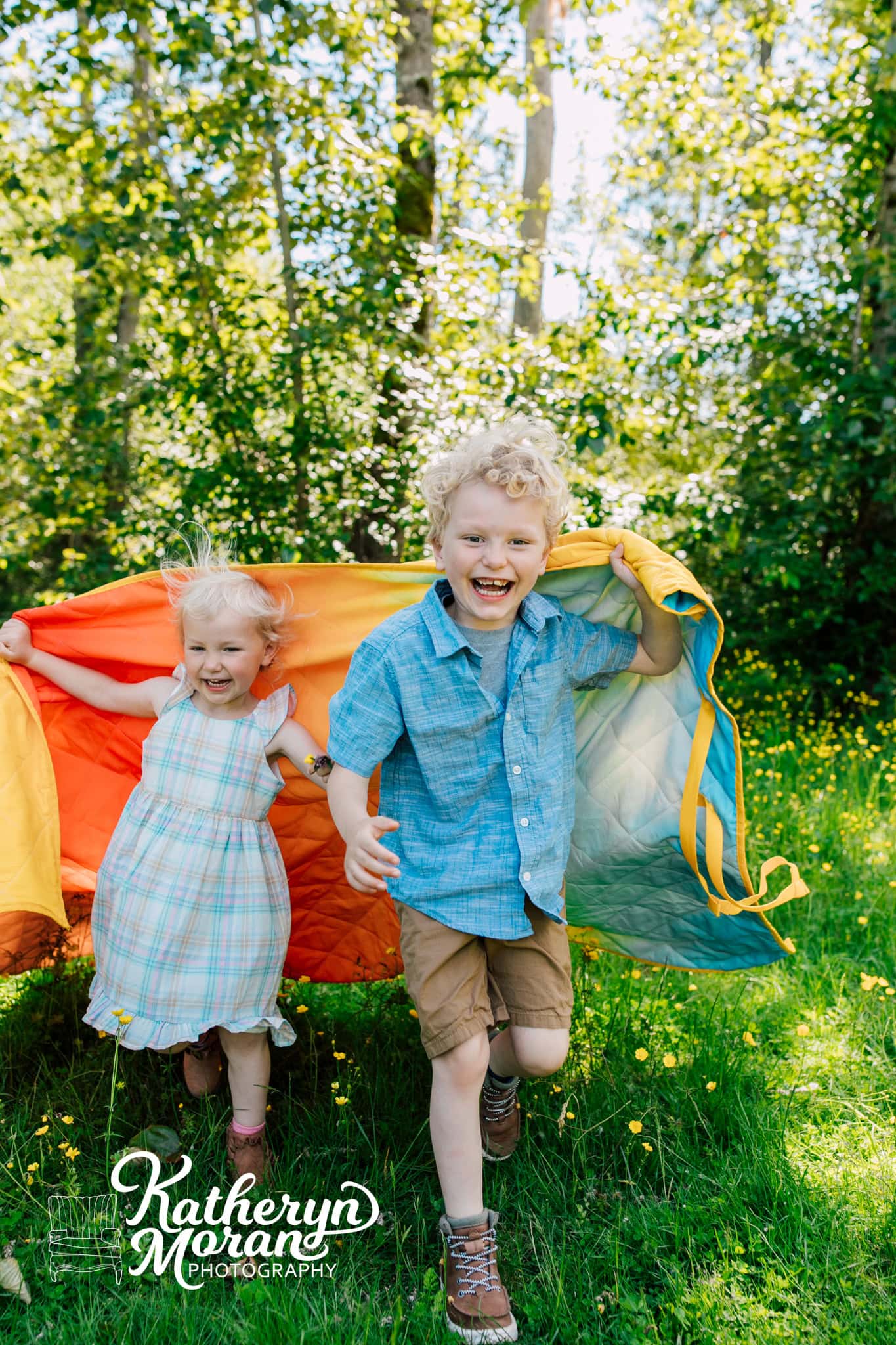 Squalicum Beach Bellingham Family Maternity Engagement Photographer Katheryn Moran Photography