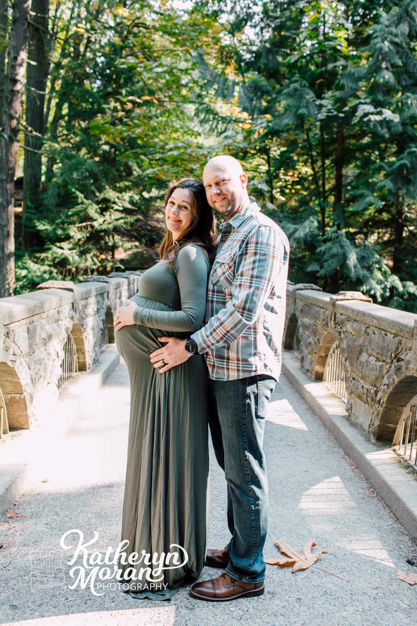 Whatcom Falls Bellingham Family Maternity Engagement Photographer Katheryn Moran Photography