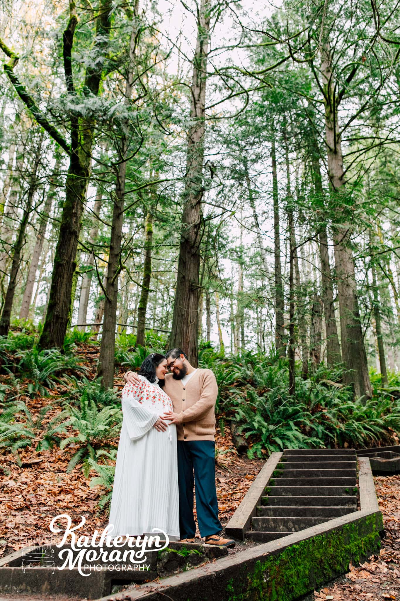 Whatcom Falls Bellingham Family Maternity Engagement Photographer Katheryn Moran Photography