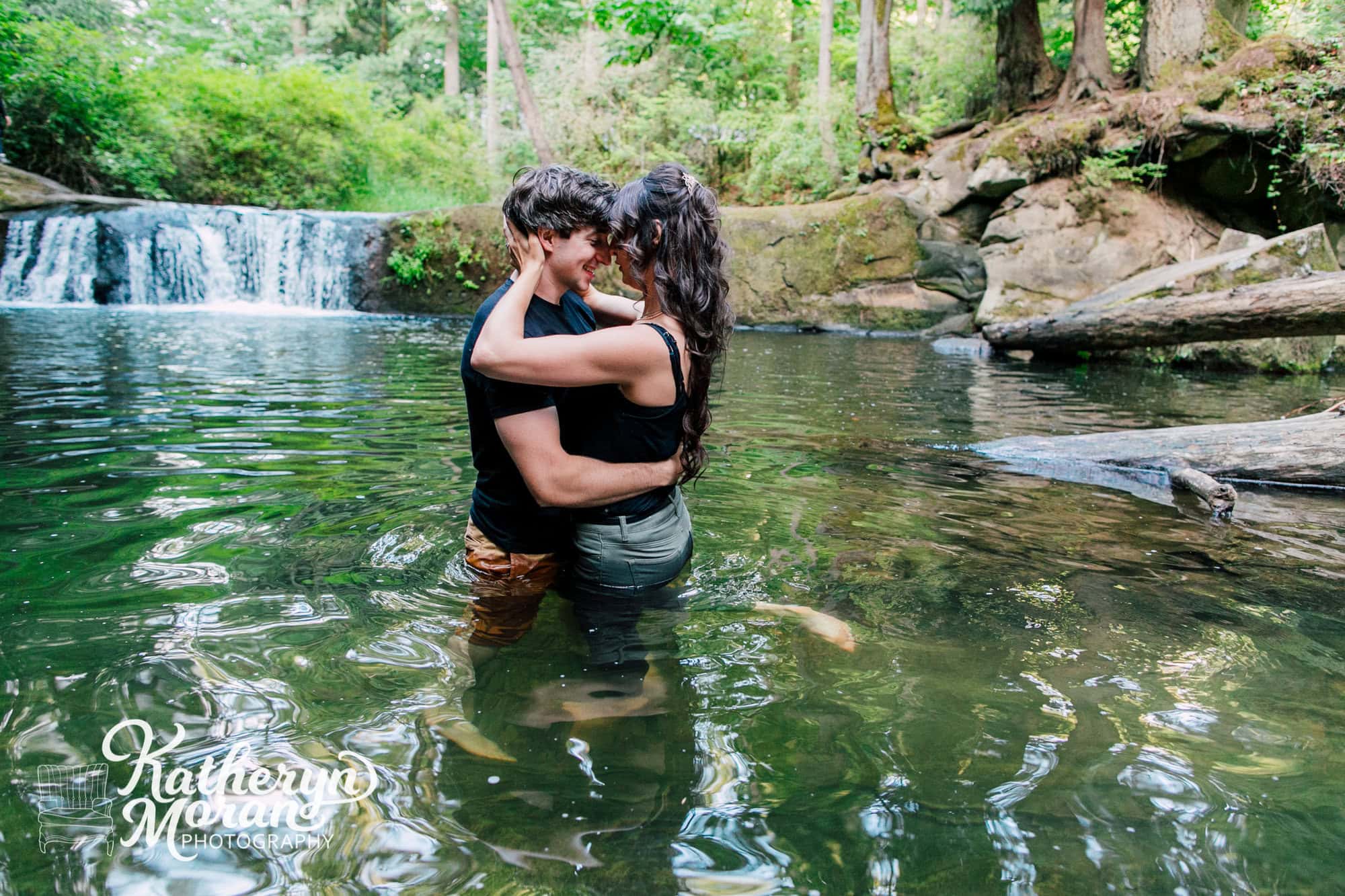 Whatcom Falls Bellingham Family Maternity Engagement Photographer Katheryn Moran Photography