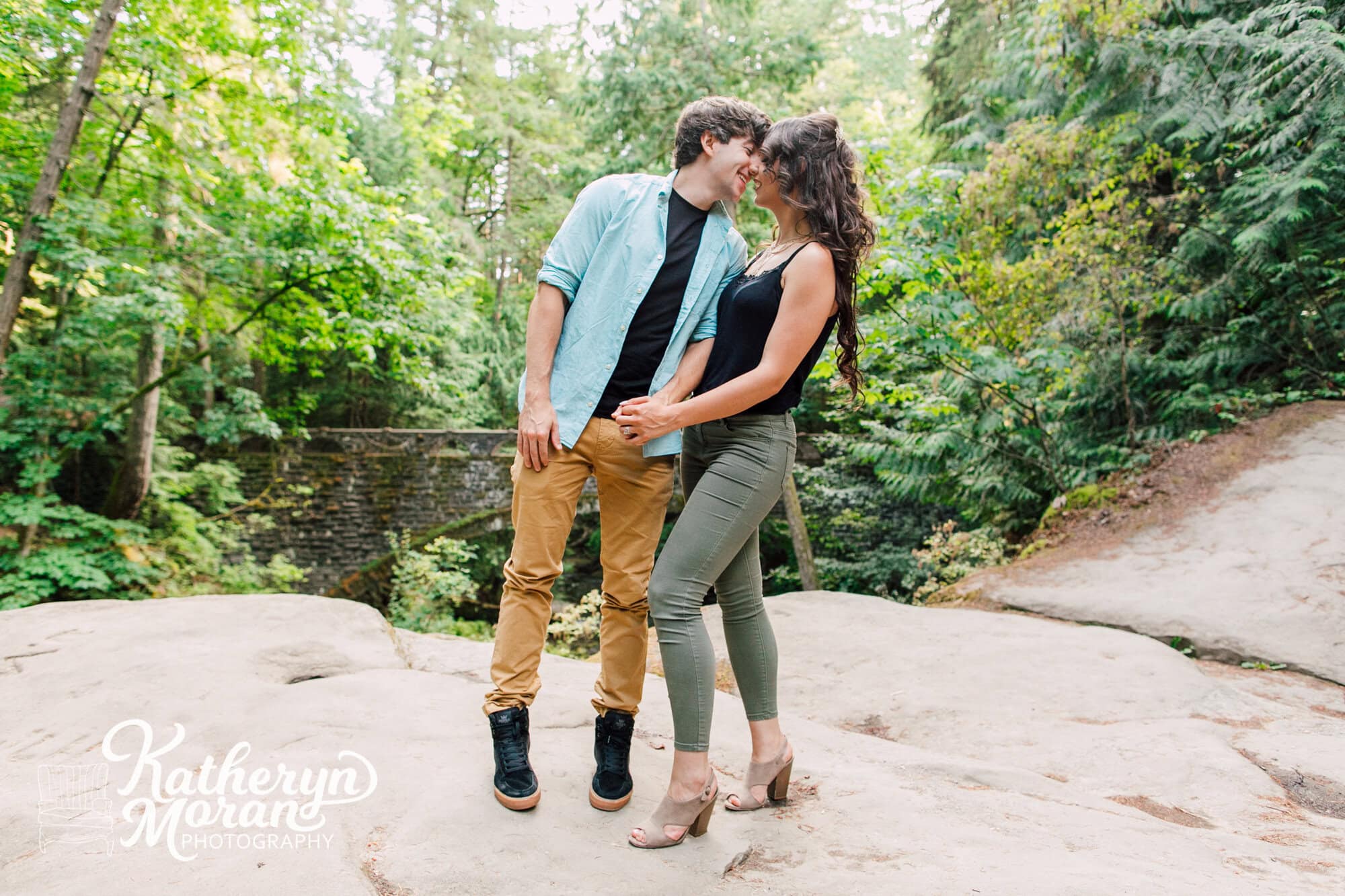 Whatcom Falls Bellingham Family Maternity Engagement Photographer Katheryn Moran Photography