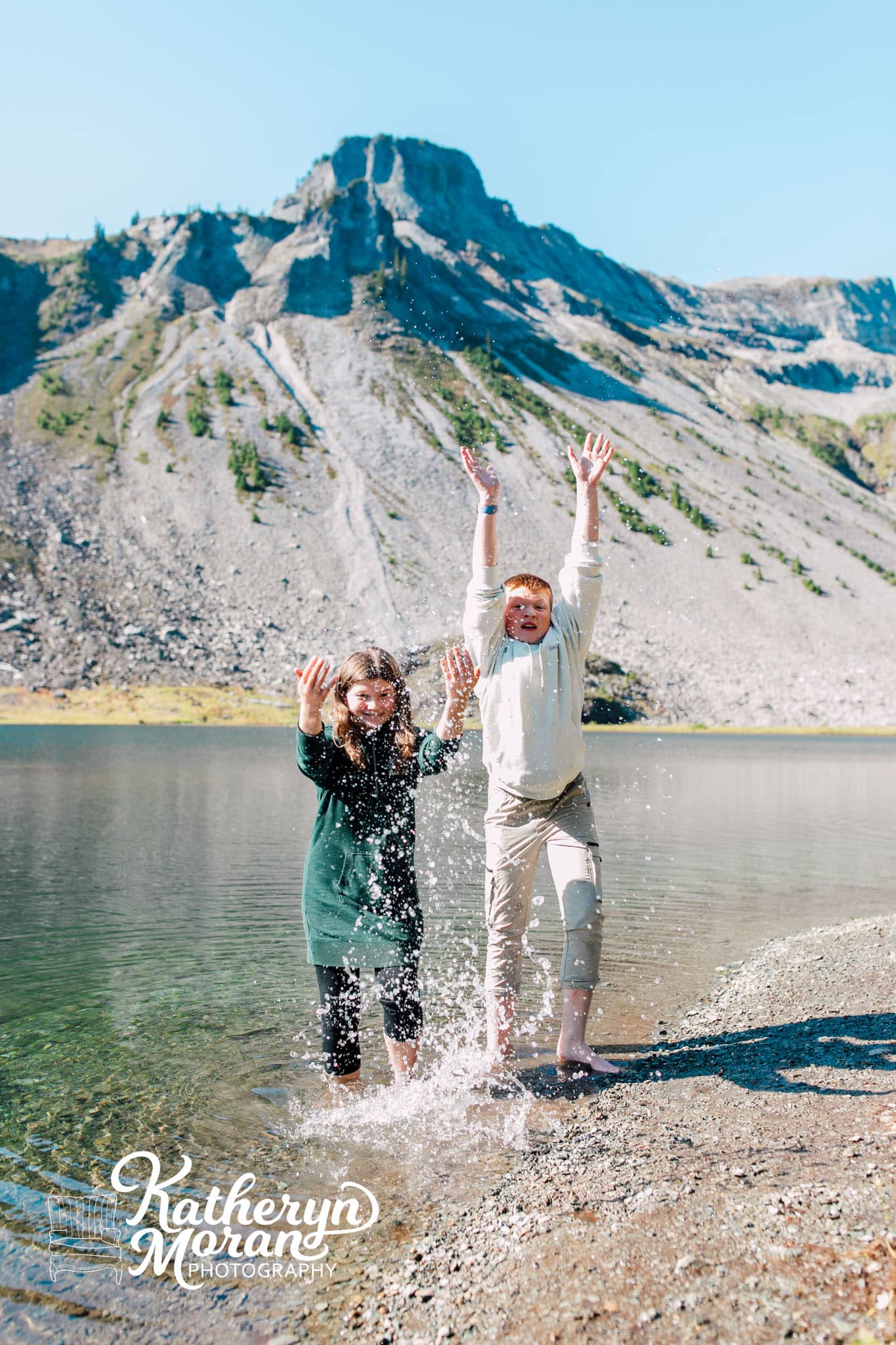 Mount Baker Wilderness Picture Lake Family Engagement Wedding Photographer Katheryn Moran