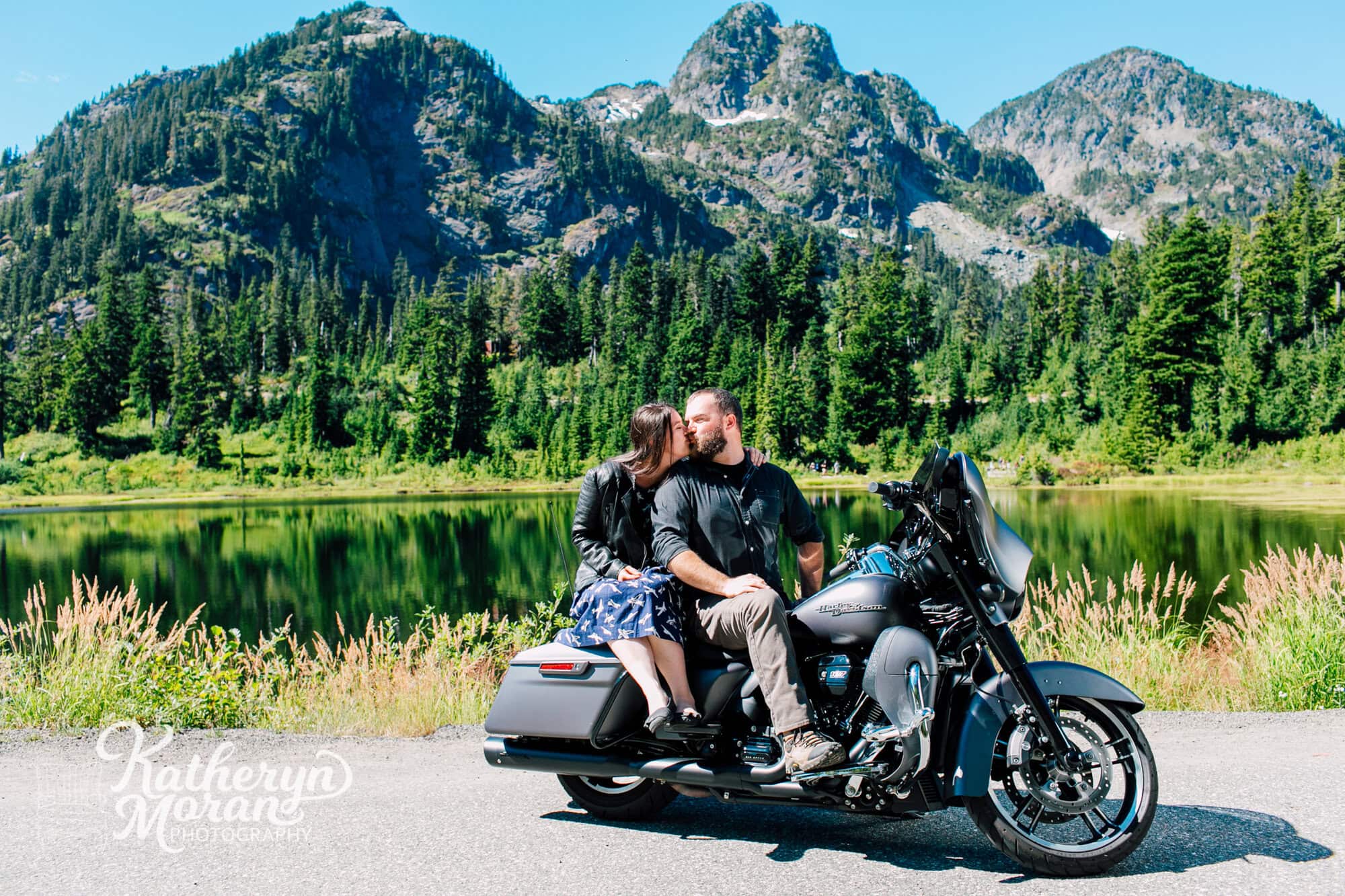 Mount Baker Wilderness Picture Lake Family Engagement Wedding Photographer Katheryn Moran