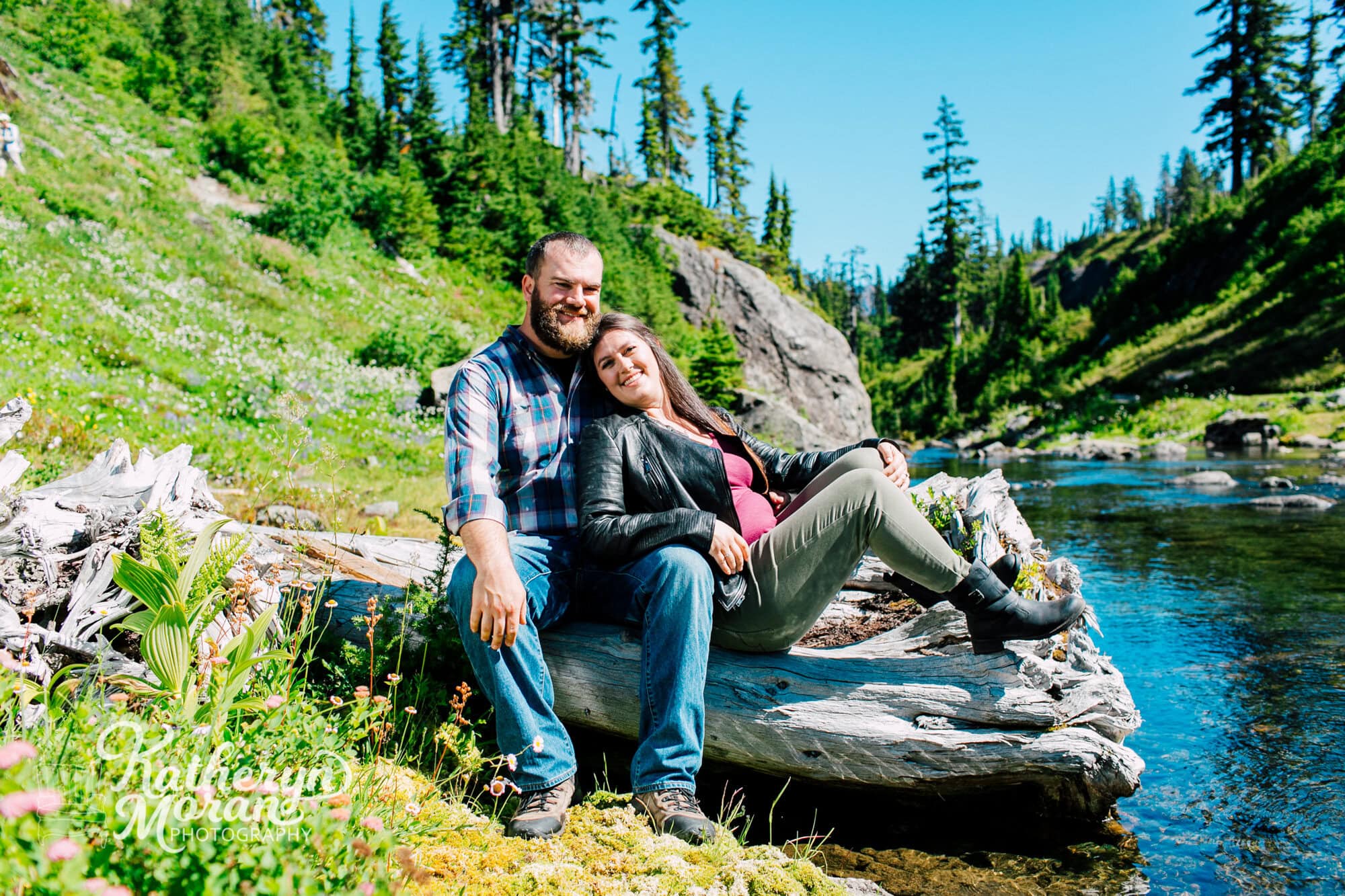 Mount Baker Wilderness Picture Lake Family Engagement Wedding Photographer Katheryn Moran