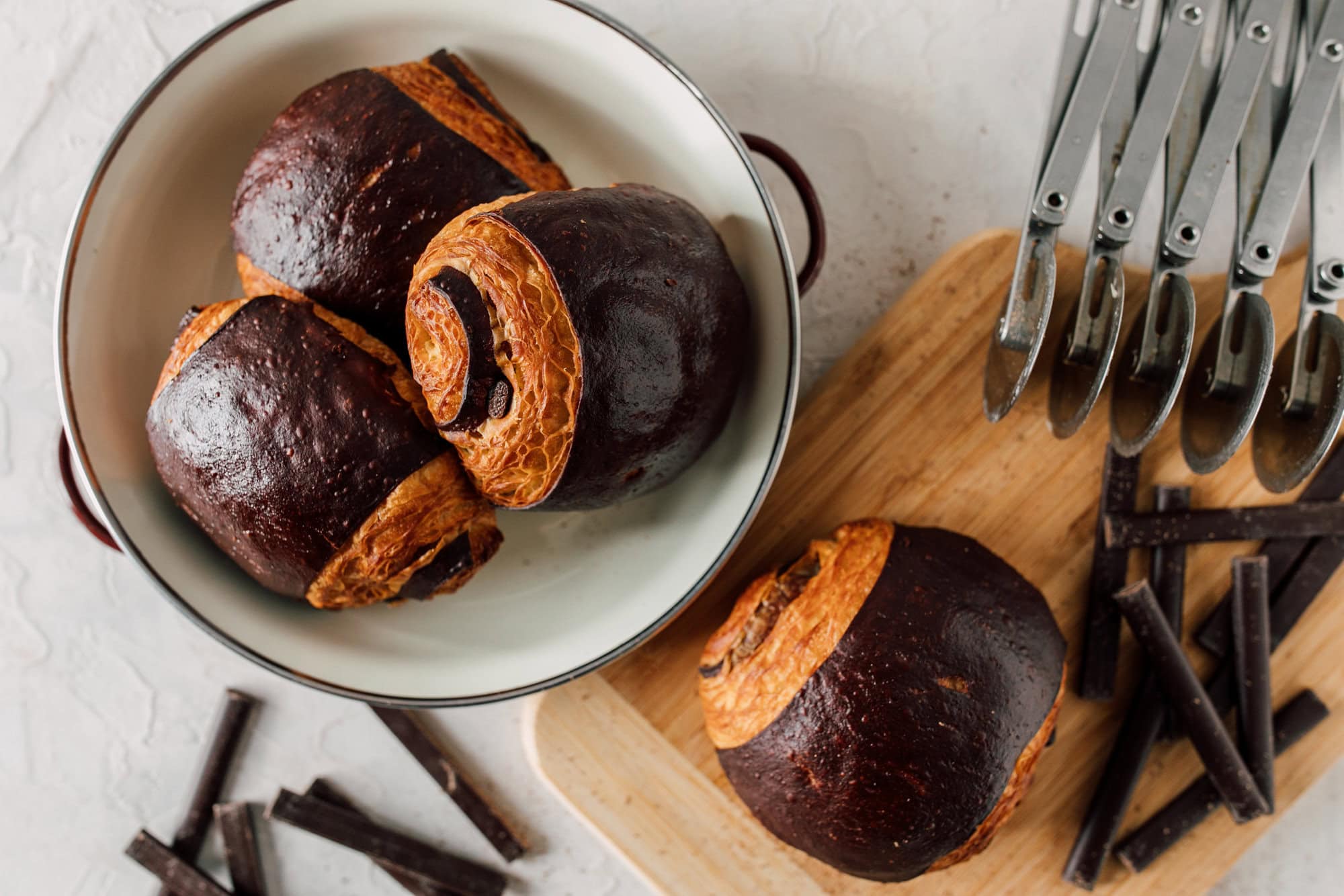 Bellingham Food Photographer Katheryn Moran Laminated Pastries and Baked Goods