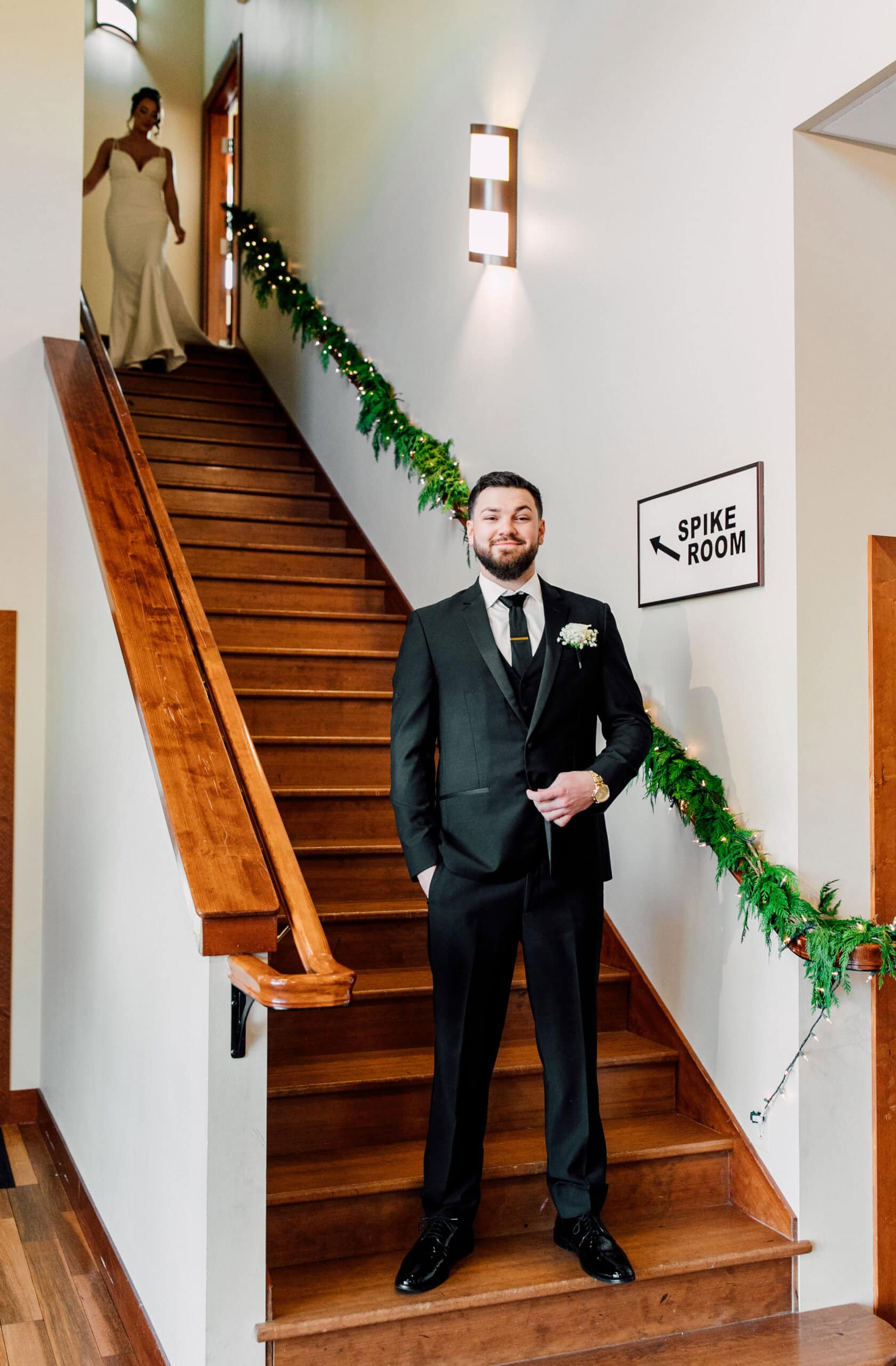 bellingham winter wedding photographer baker creek place