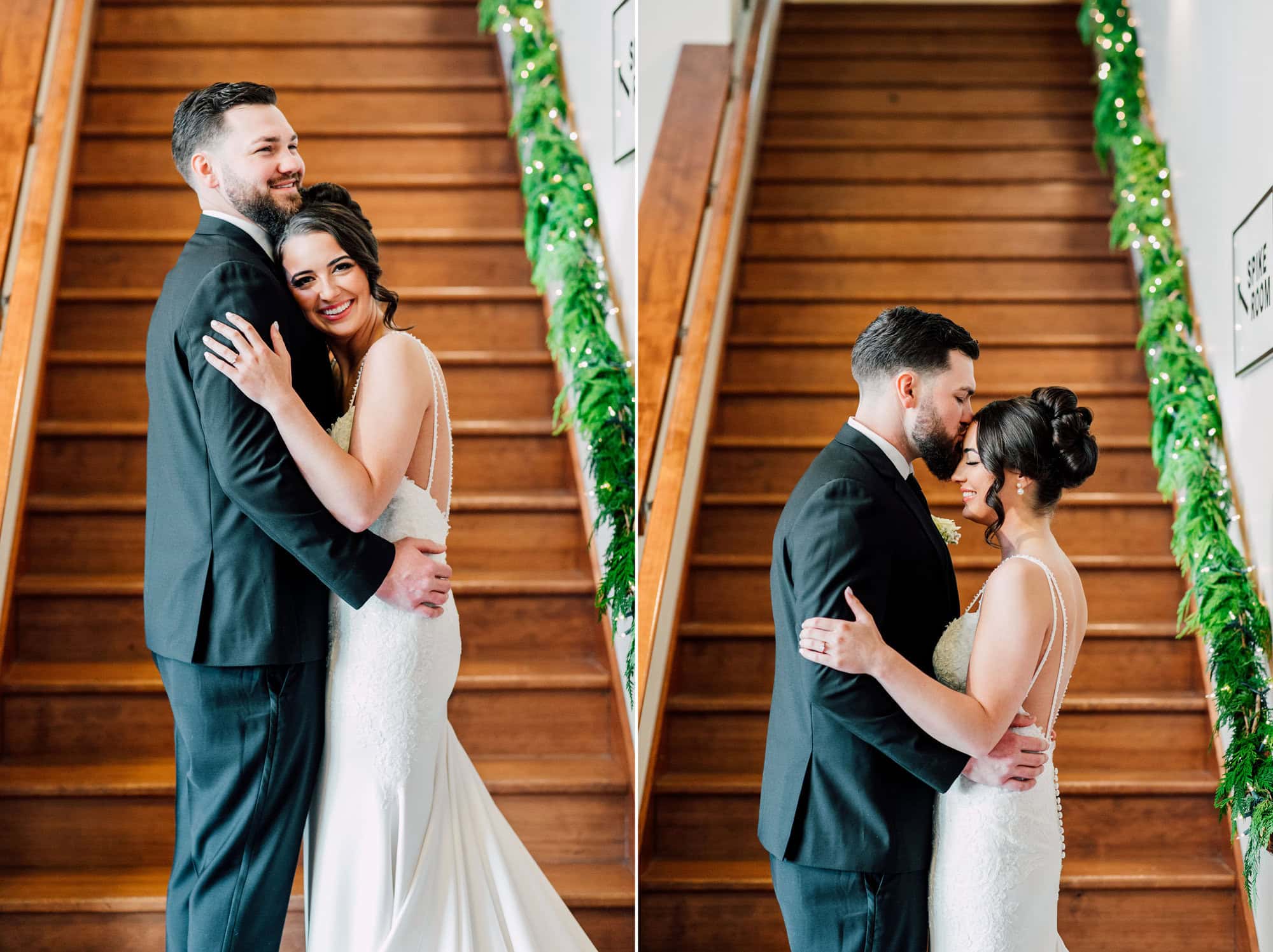 bellingham winter wedding photographer baker creek place