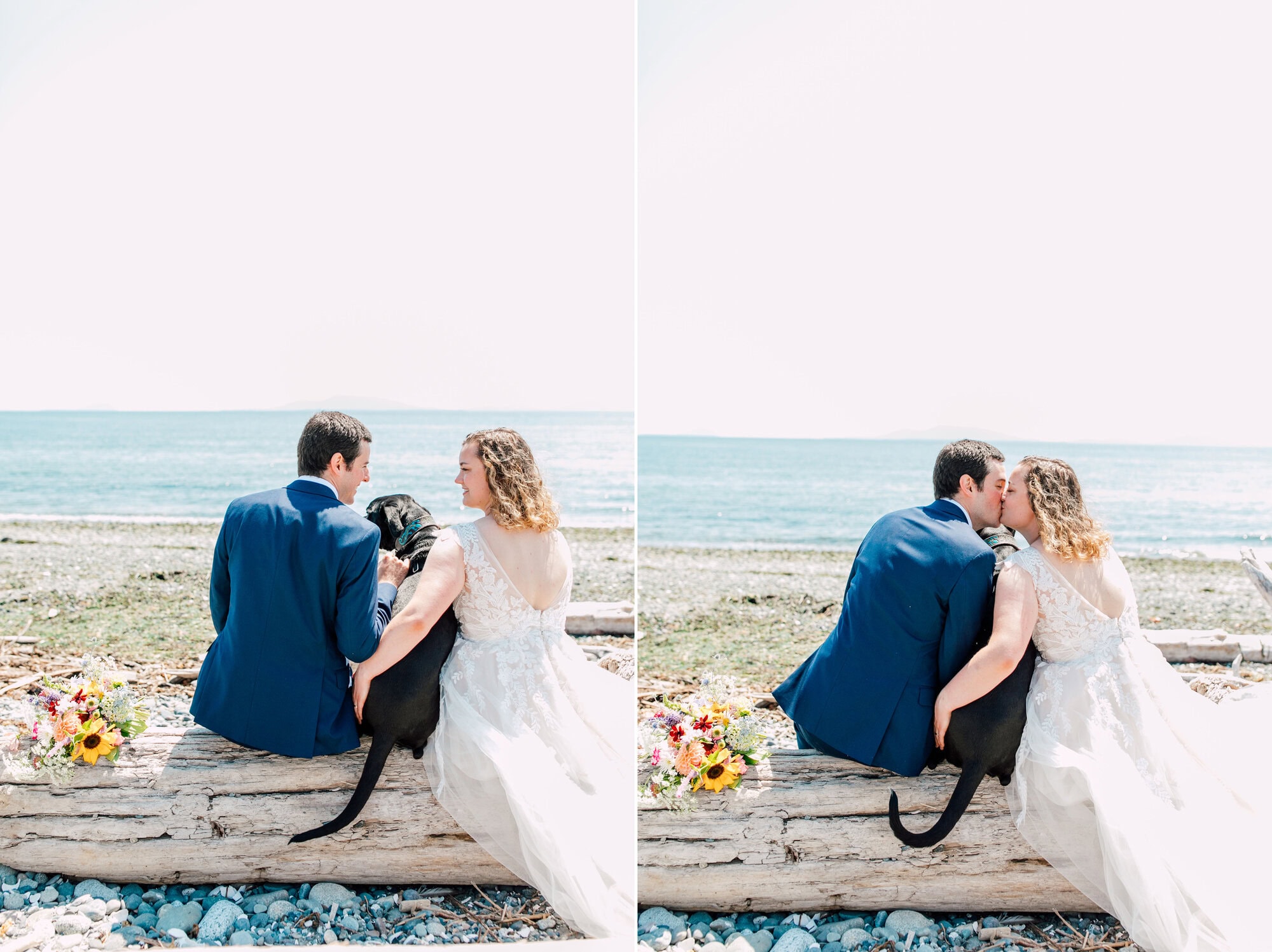 Professional Wedding Photographer Katheryn Moran Beautiful Backyard Wedding Point Roberts WA