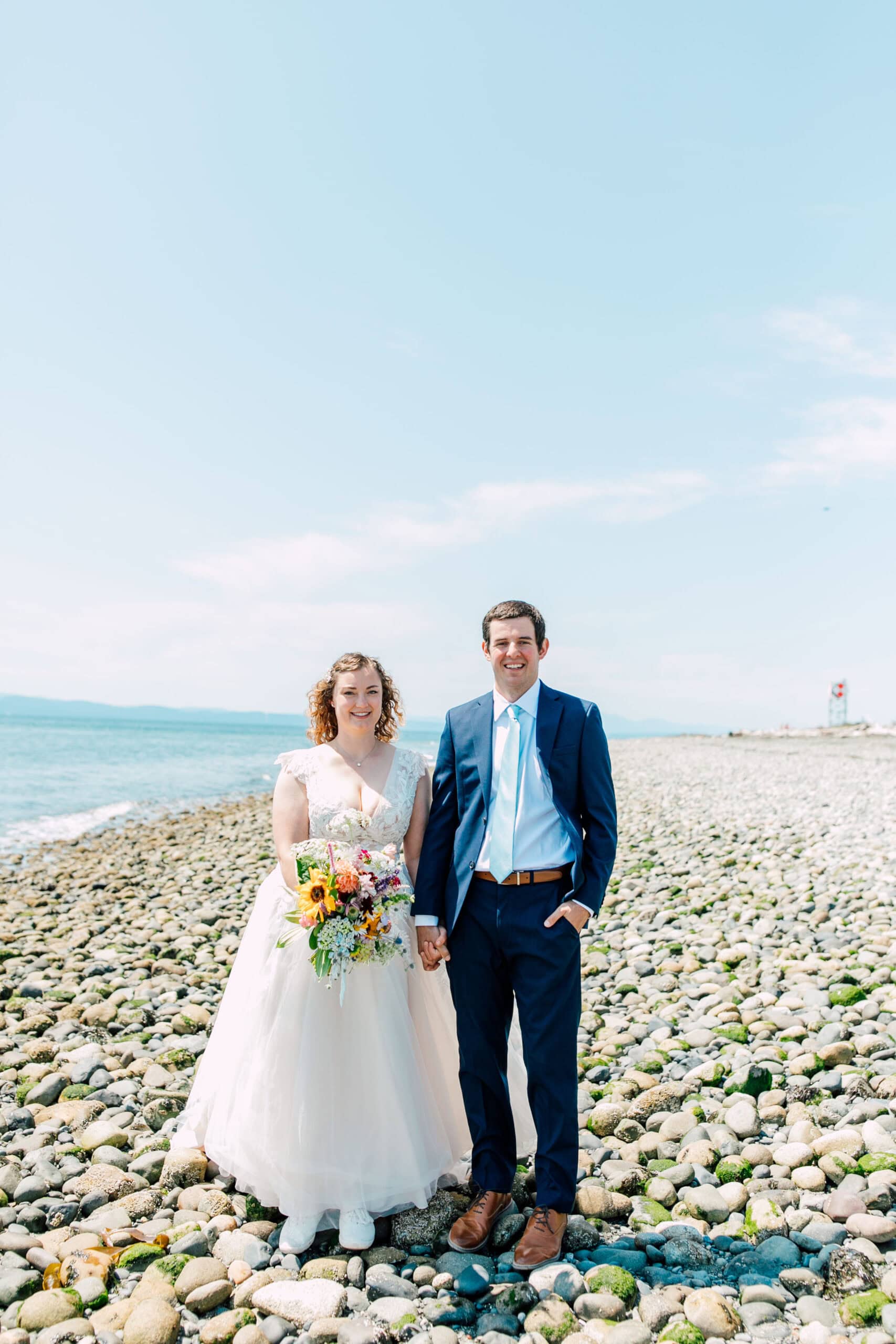 Professional Wedding Photographer Katheryn Moran Beautiful Backyard Wedding Point Roberts WA