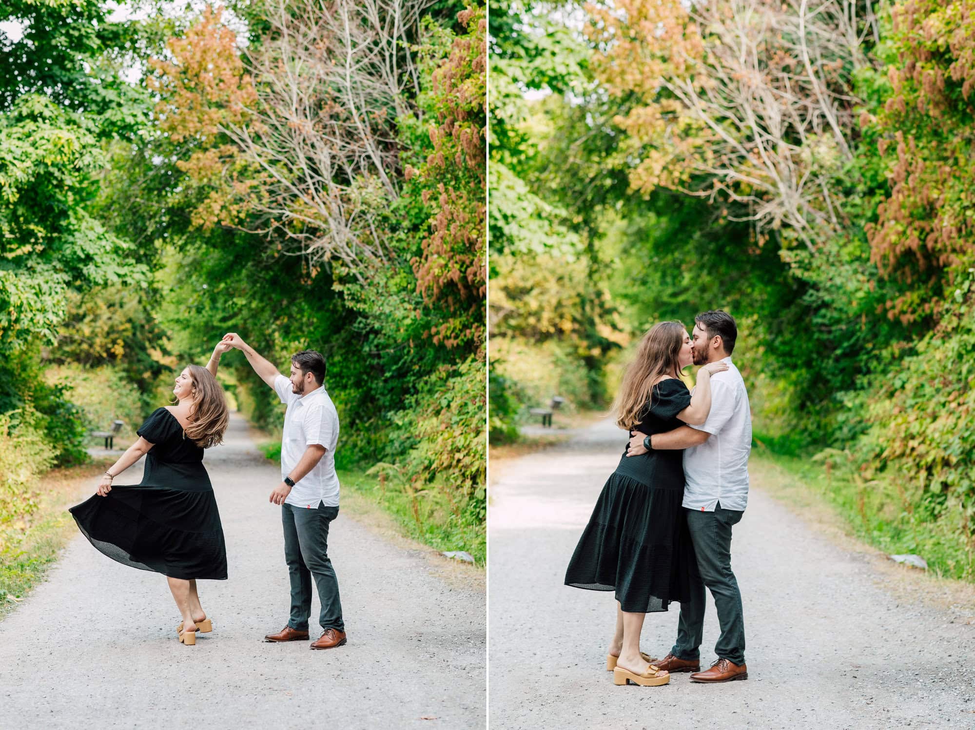 Boulevard Park Engagement Photographer Katheryn Moran