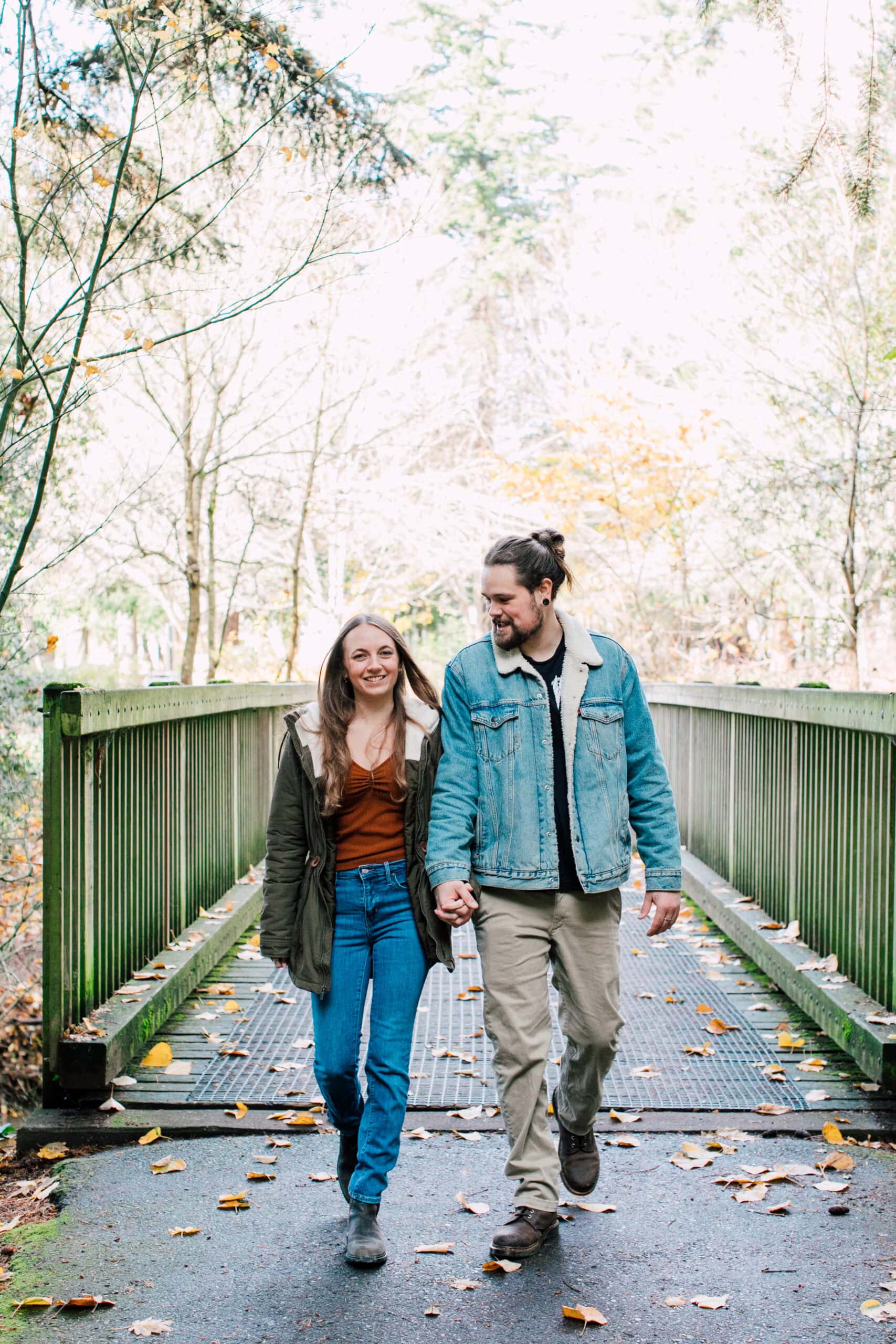 Bellingham Professional Engagement Photographer Katheryn Moran Cornwall Park