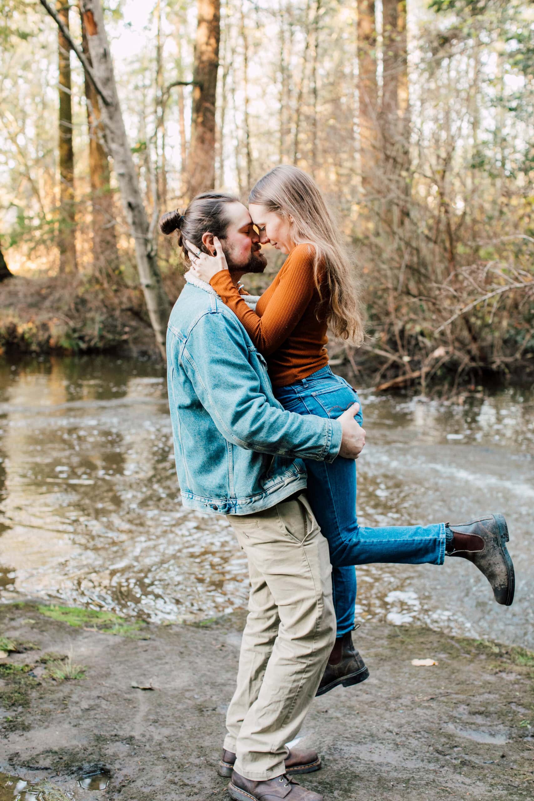 Bellingham Professional Engagement Photographer Katheryn Moran Cornwall Park