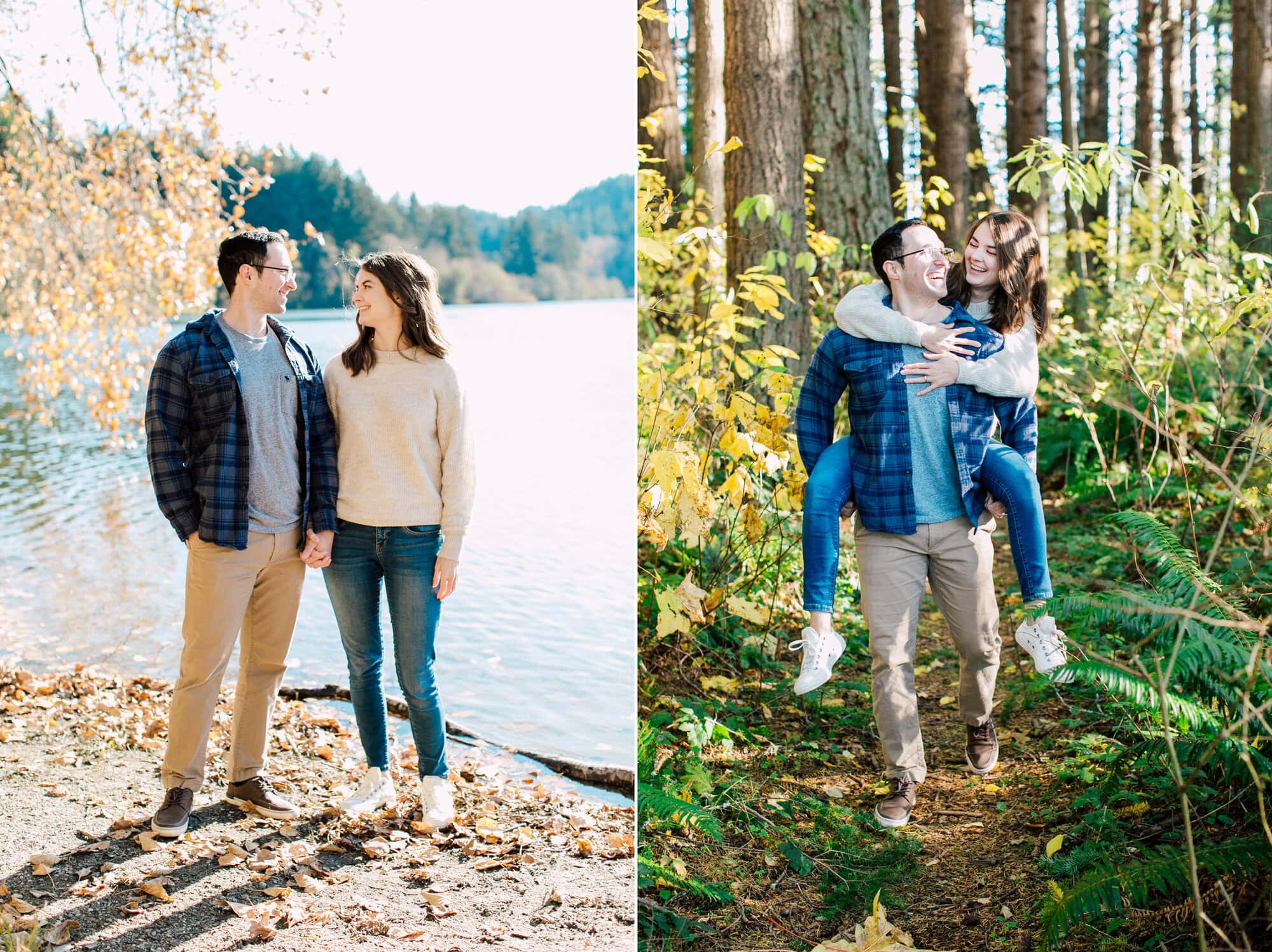 Bellingham Professional Engagement Photographer Katheryn Moran Lake Padden Park