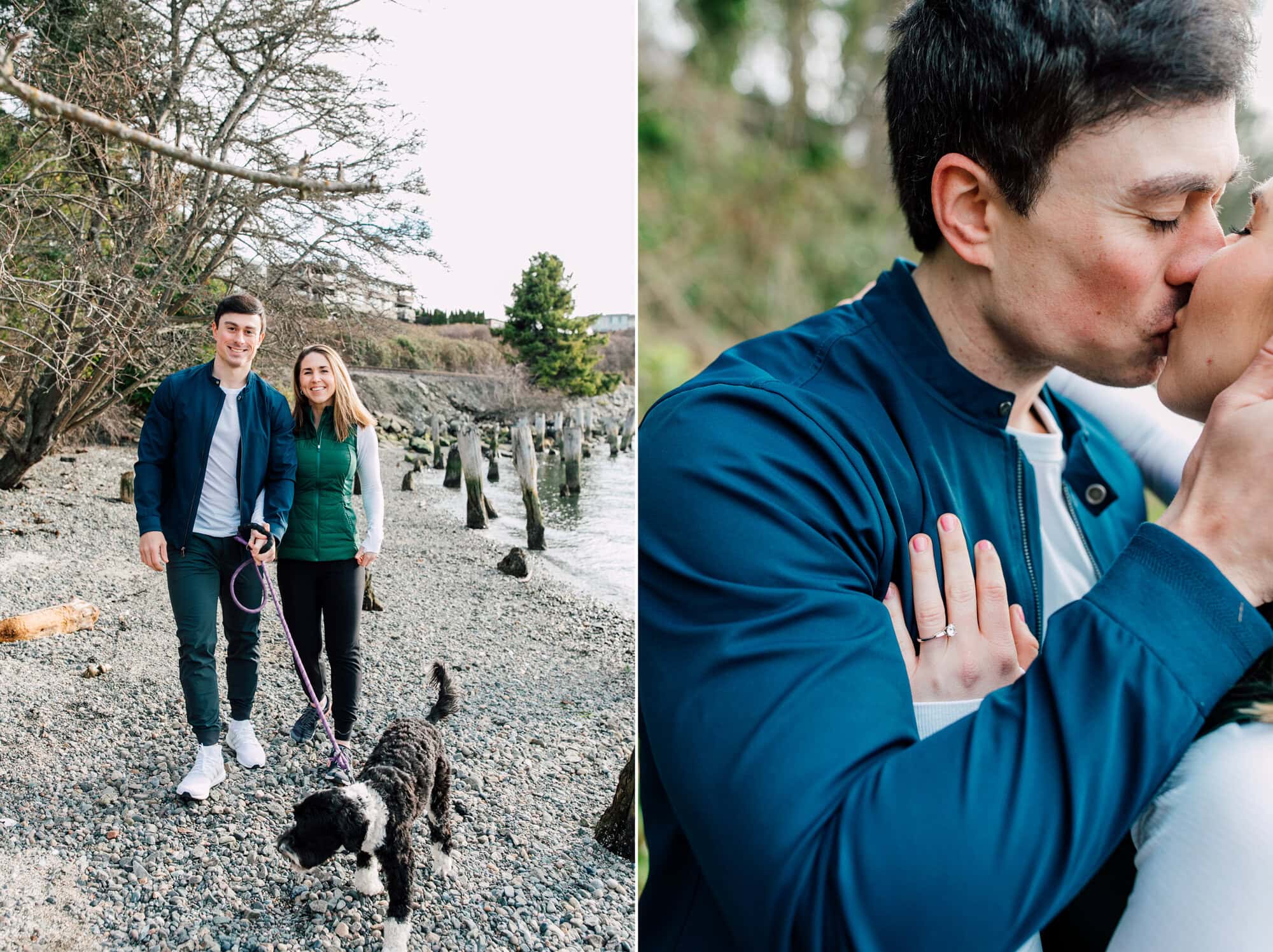 Bellingham Professional Engagement Photographer Katheryn Moran Boulevard Park