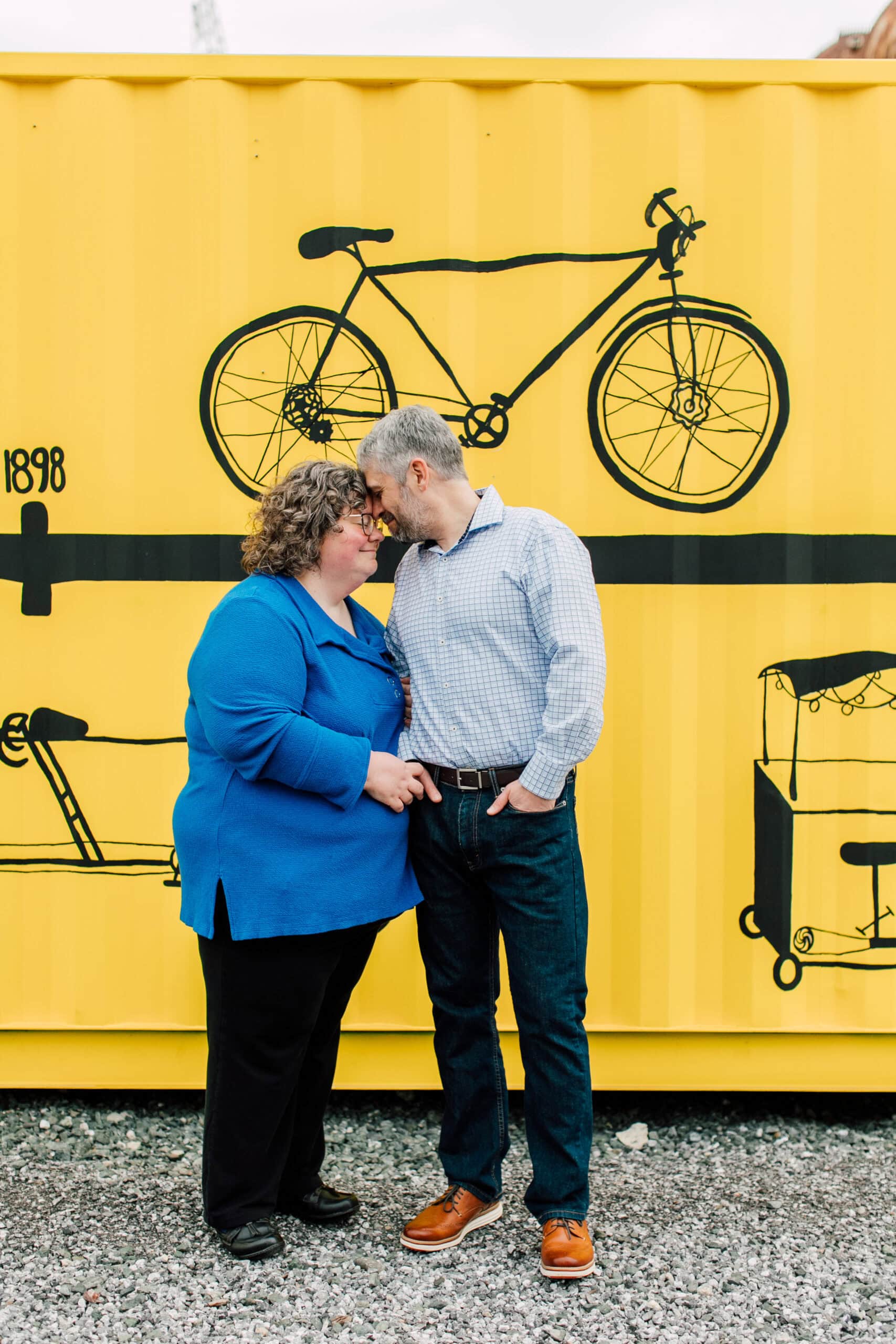 Bellingham Professional Engagement Photographer Katheryn Moran Waypoint Park Granary Building