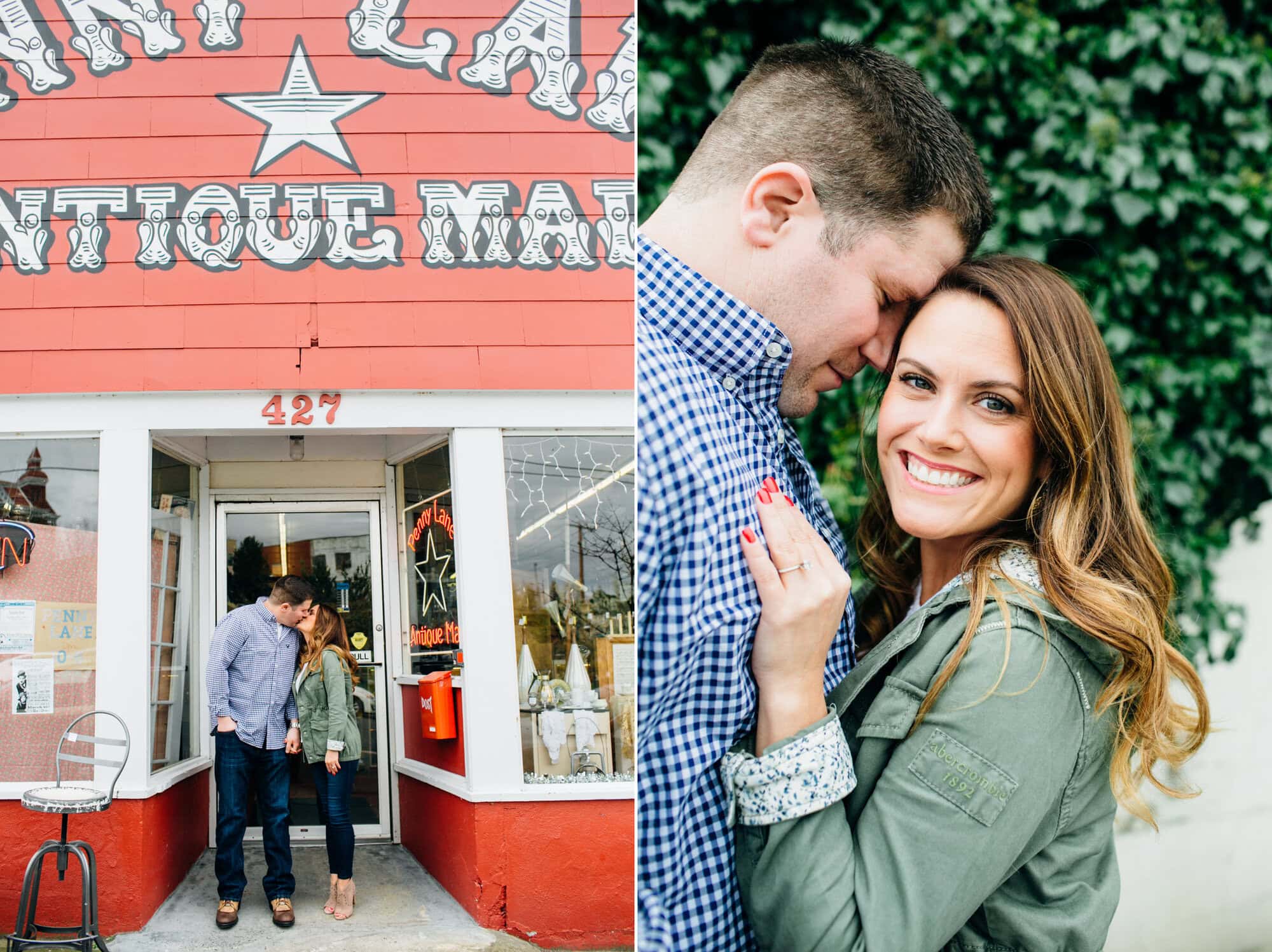 Bellingham Professional Engagement Photographer Katheryn Moran Downtown Bellingham
