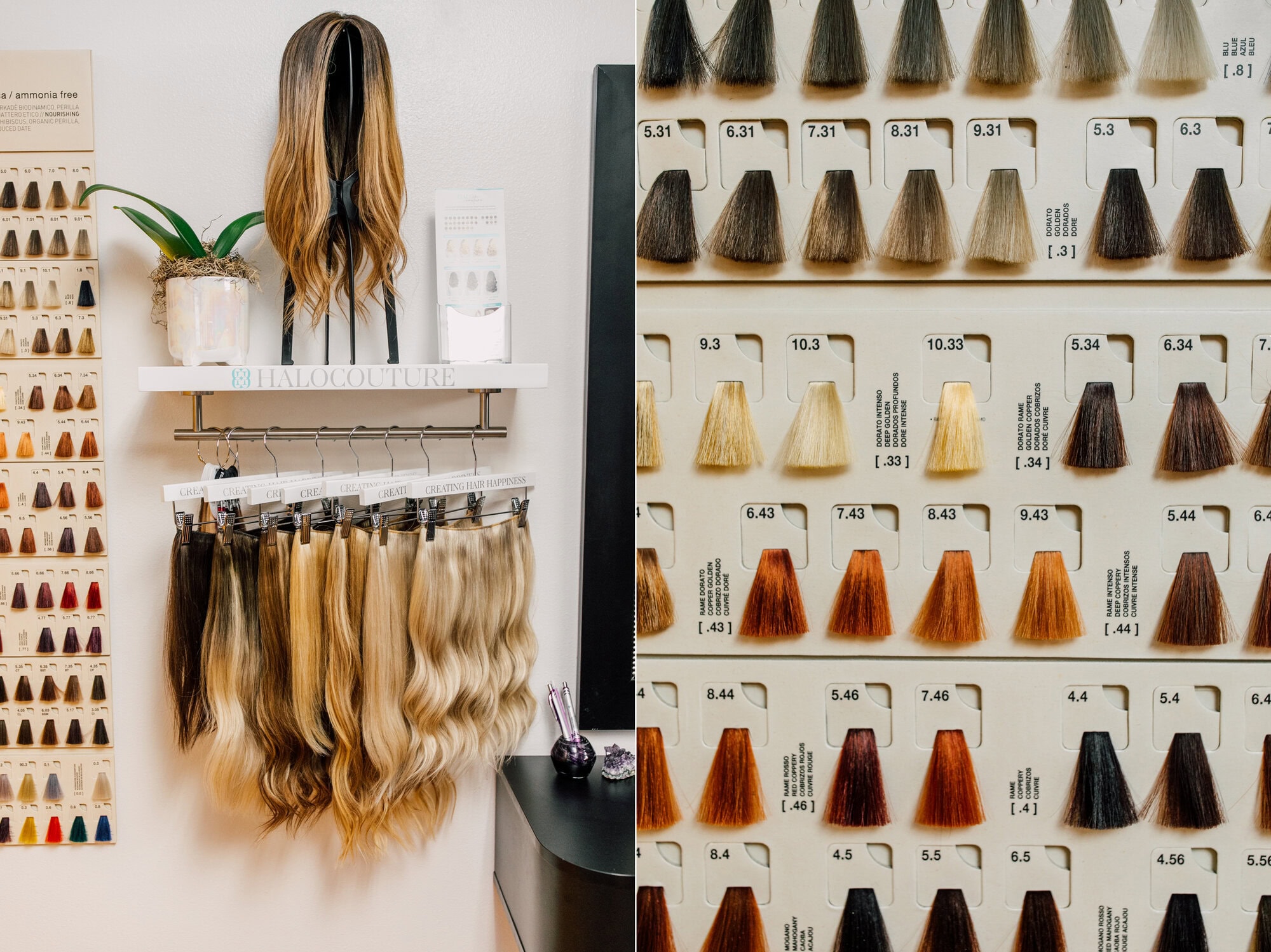 Bellingham Business branding photographer katheryn moran hair salon high end