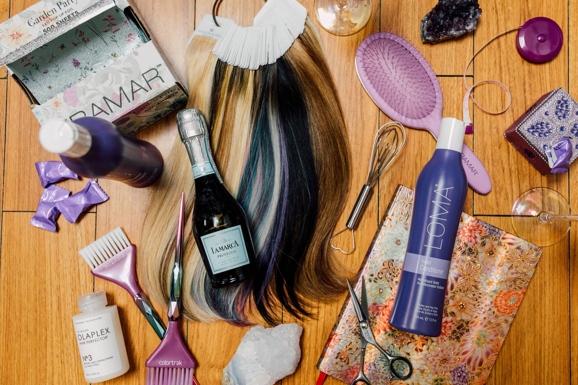 Bellingham Business branding photographer katheryn moran hair salon high end