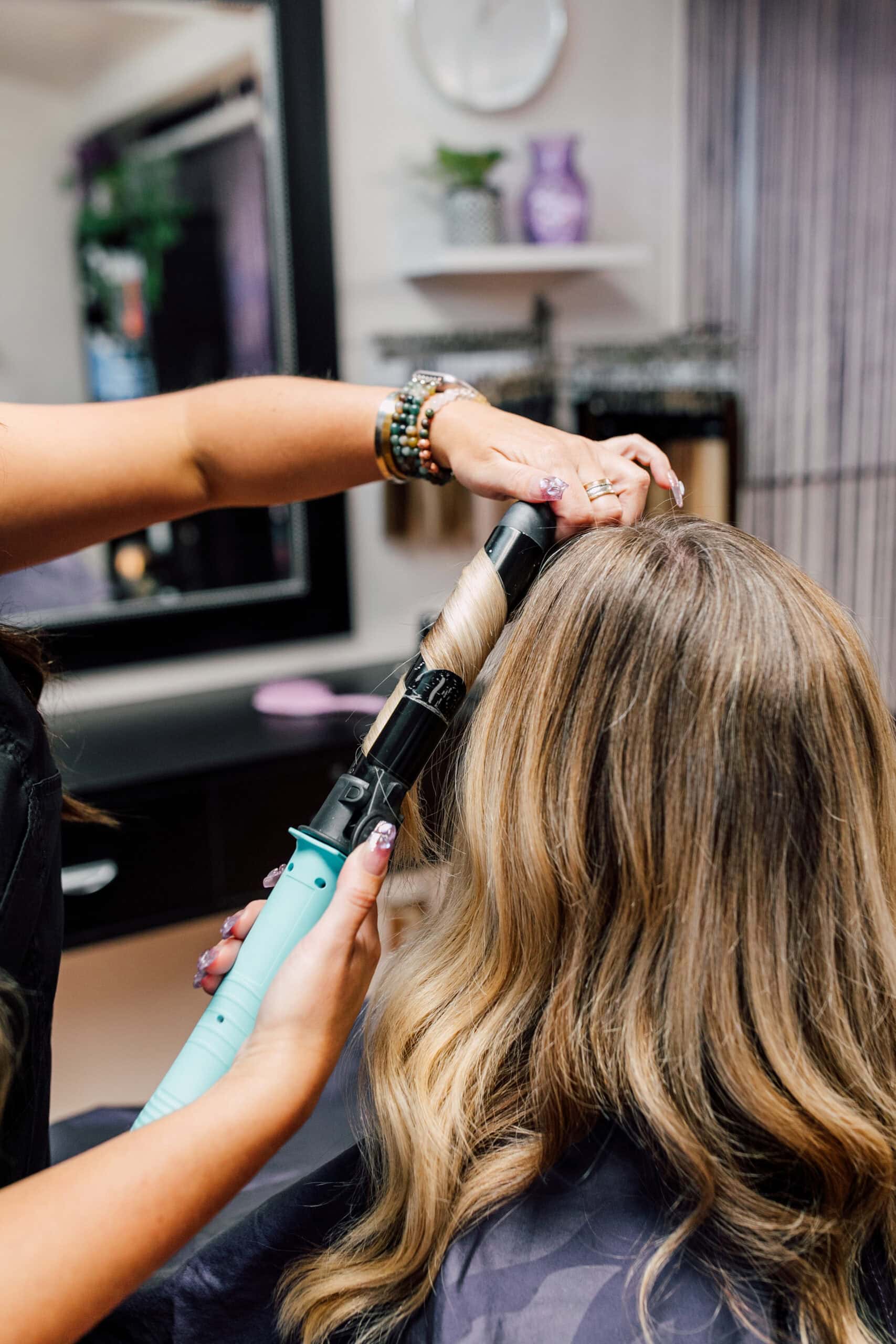 Bellingham Business branding photographer katheryn moran hair salon high end