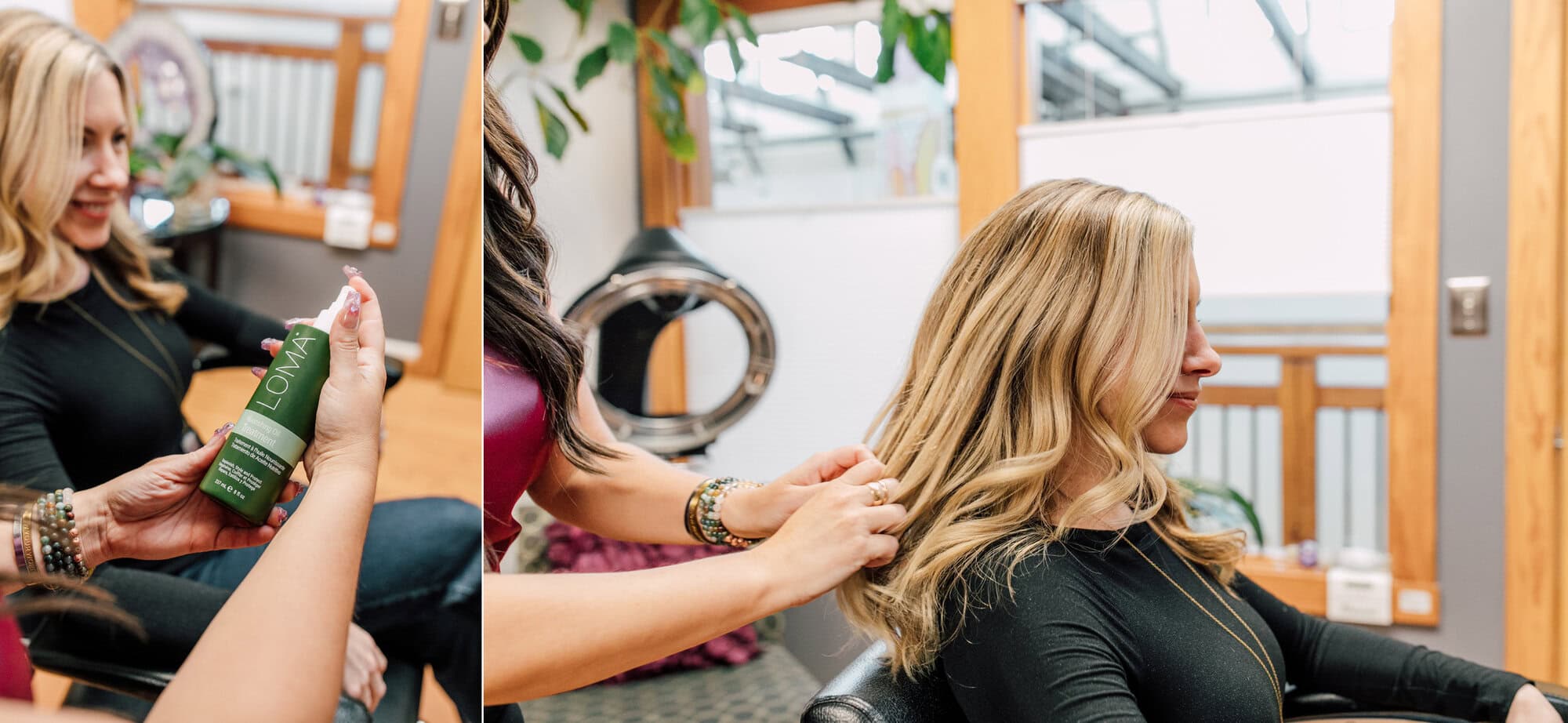 bellingham seattle business headshot photographer hair salon