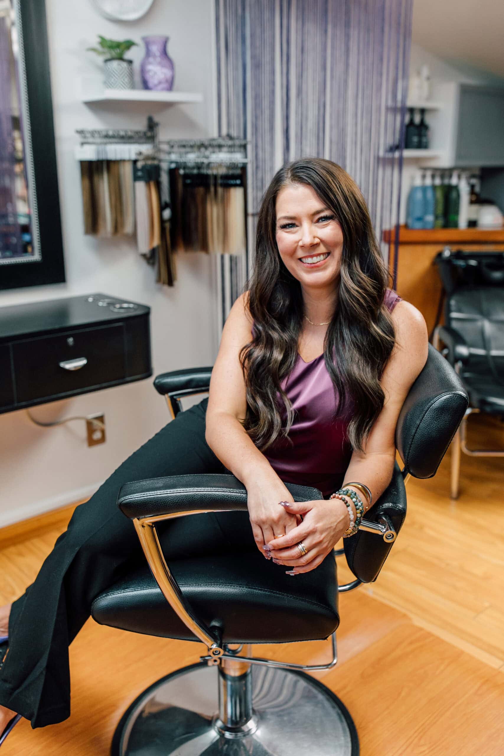 bellingham seattle business headshot photographer hair salon